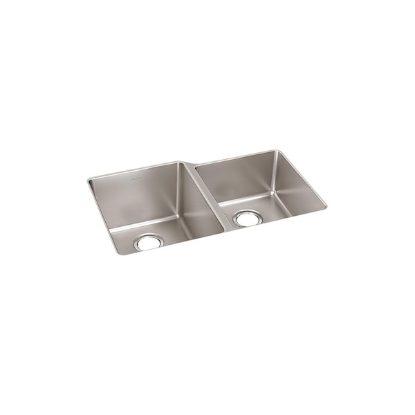 Lustertone Iconix 18Ga Ss 31.3X20.5X9 Double Undermt Sink